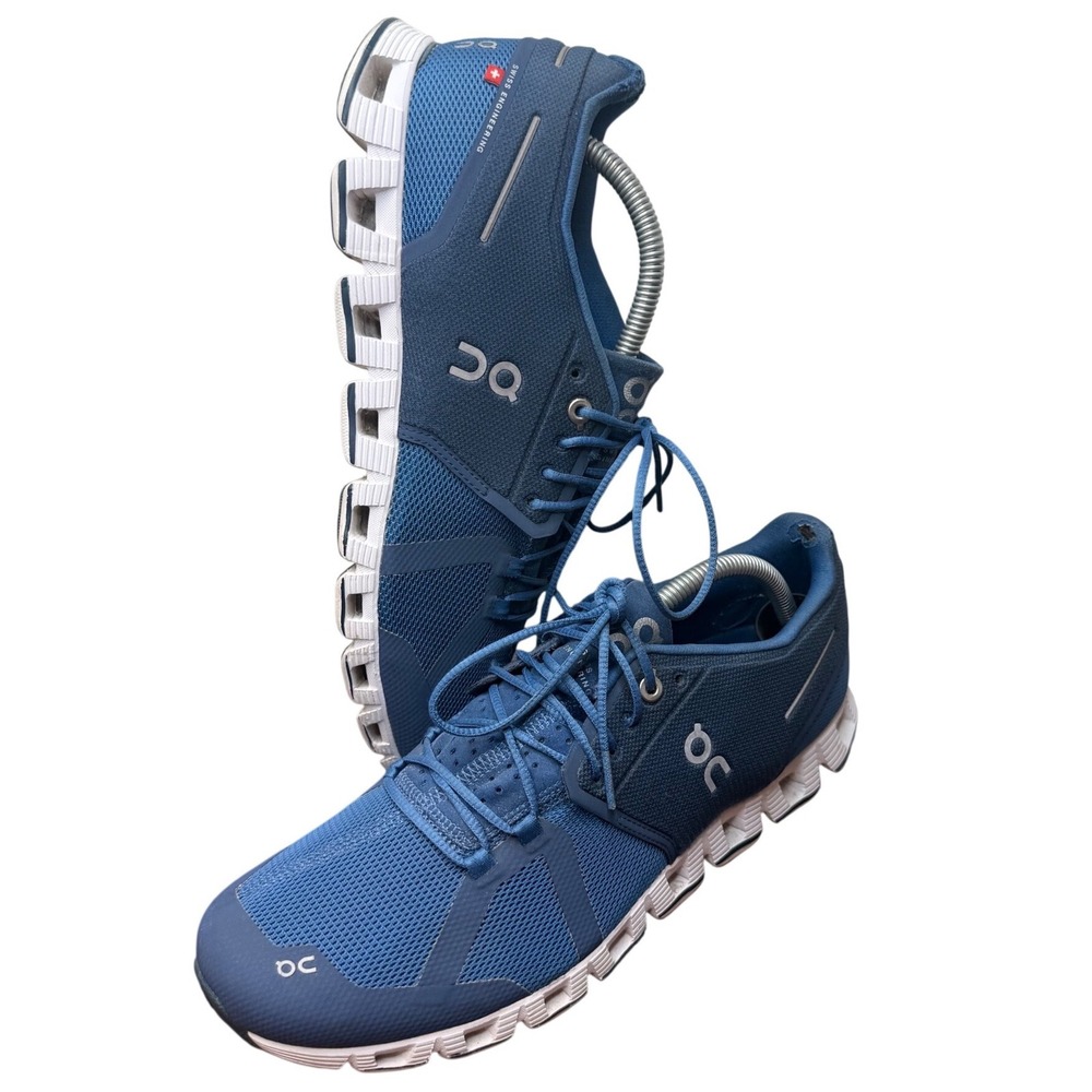 On Running Men's Blue Mesh Cloudswift Sneakers